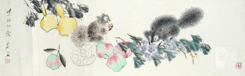    虛穀 松鼠水果